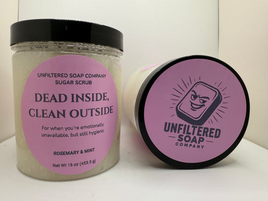 Dead Inside, Clean Outside Sugar Scrub